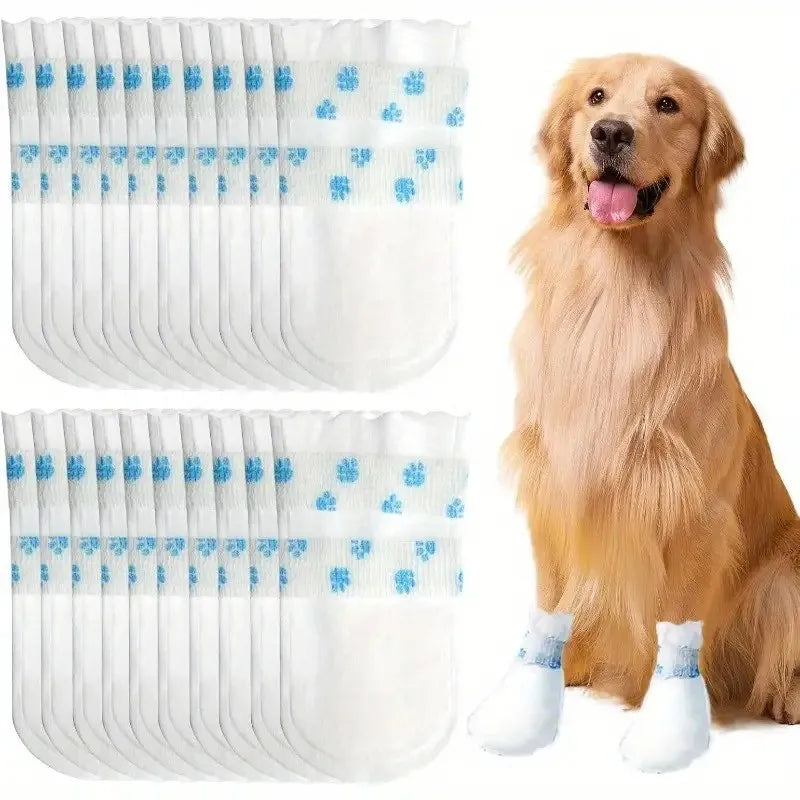 Dog Disposable Foot Cover Dirt Resistant